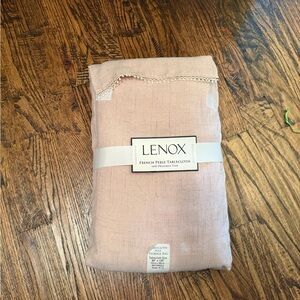 Lenox Blush Pink Tablecloth NWT